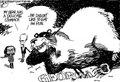 PUTINS BEAR by Pat Bagley
