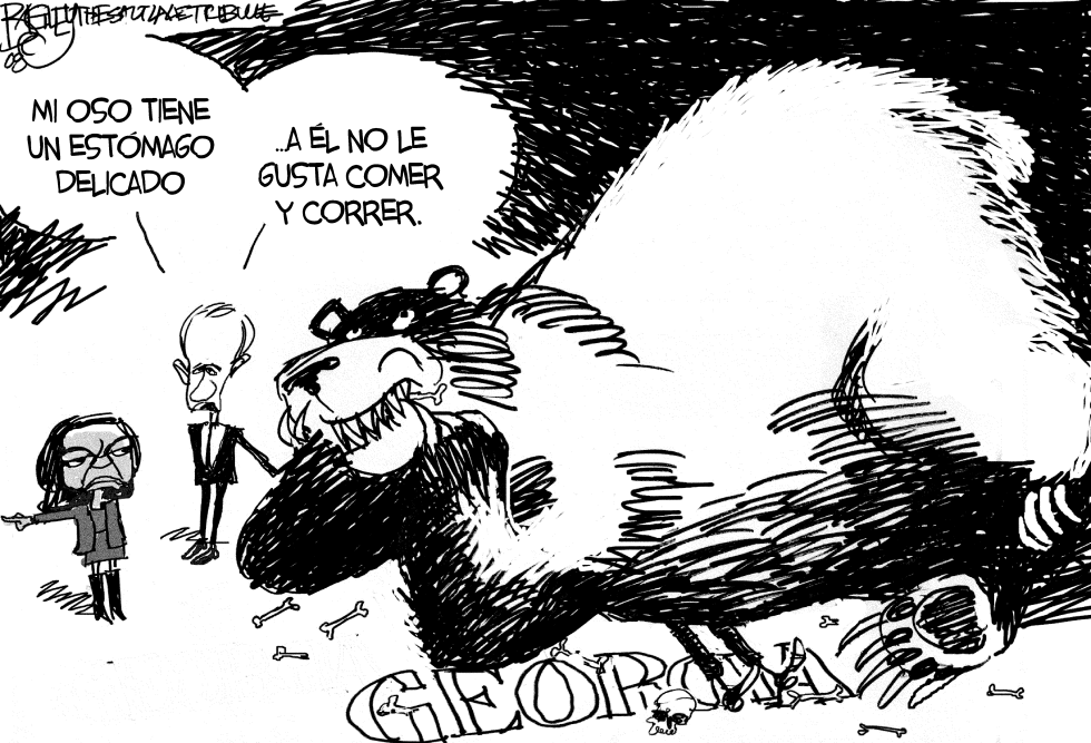  EL OSO DE PUTIN by Pat Bagley