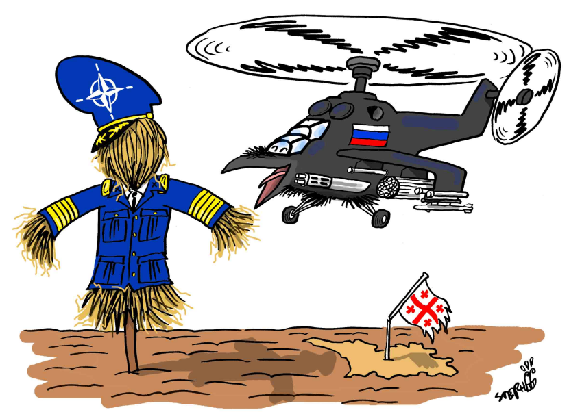 NATO scarecrow
