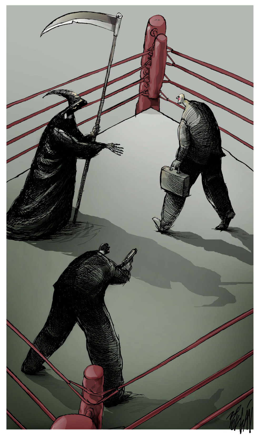 Arbitro de la inseguridad / COLOR