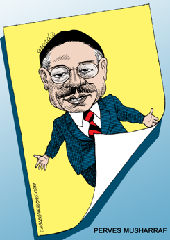PERVES MUSHARRAF COL by Arcadio Esquivel