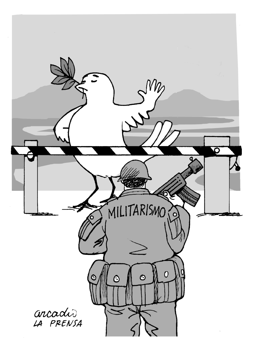 Militarismo sin paso
