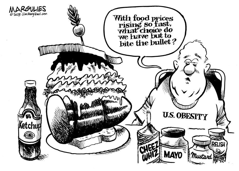 Food prices rising