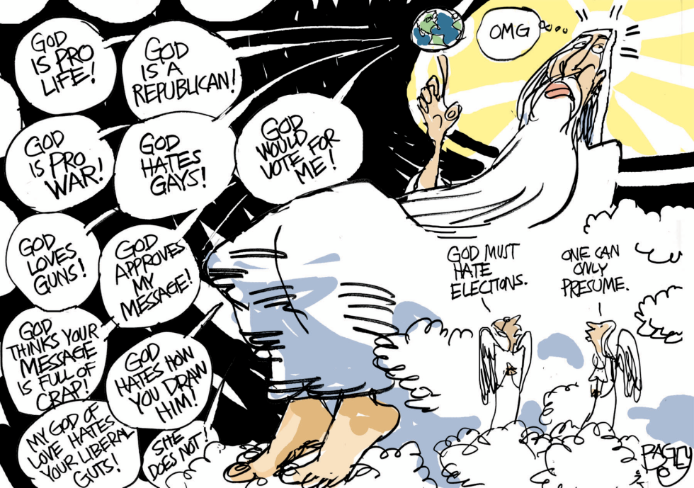 God and Politics Color
