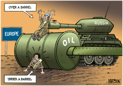 EUROPE OVER A BARREL by R.J. Matson
