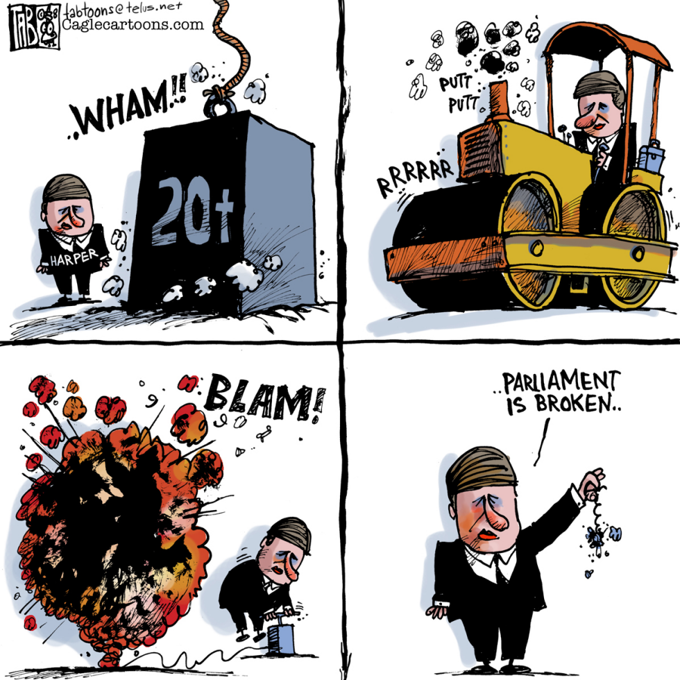 CANADA Parliament is broken COLOUR