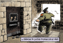 CEREMONIA DE CLAUSURA DE BEIJING / by Nate Beeler