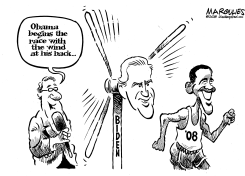 THE WIND BEHIND OBAMA by Jimmy Margulies