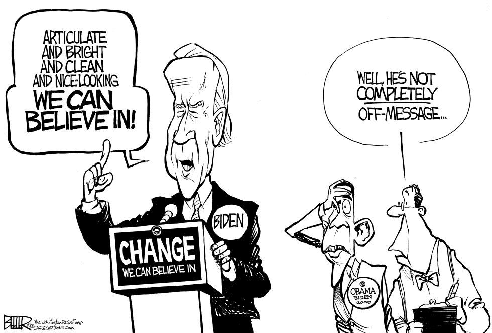 Biden Stays on Message