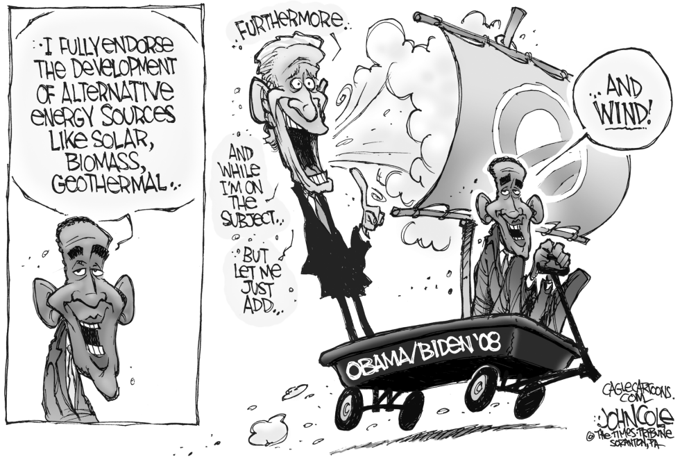 Obama and Biden BW