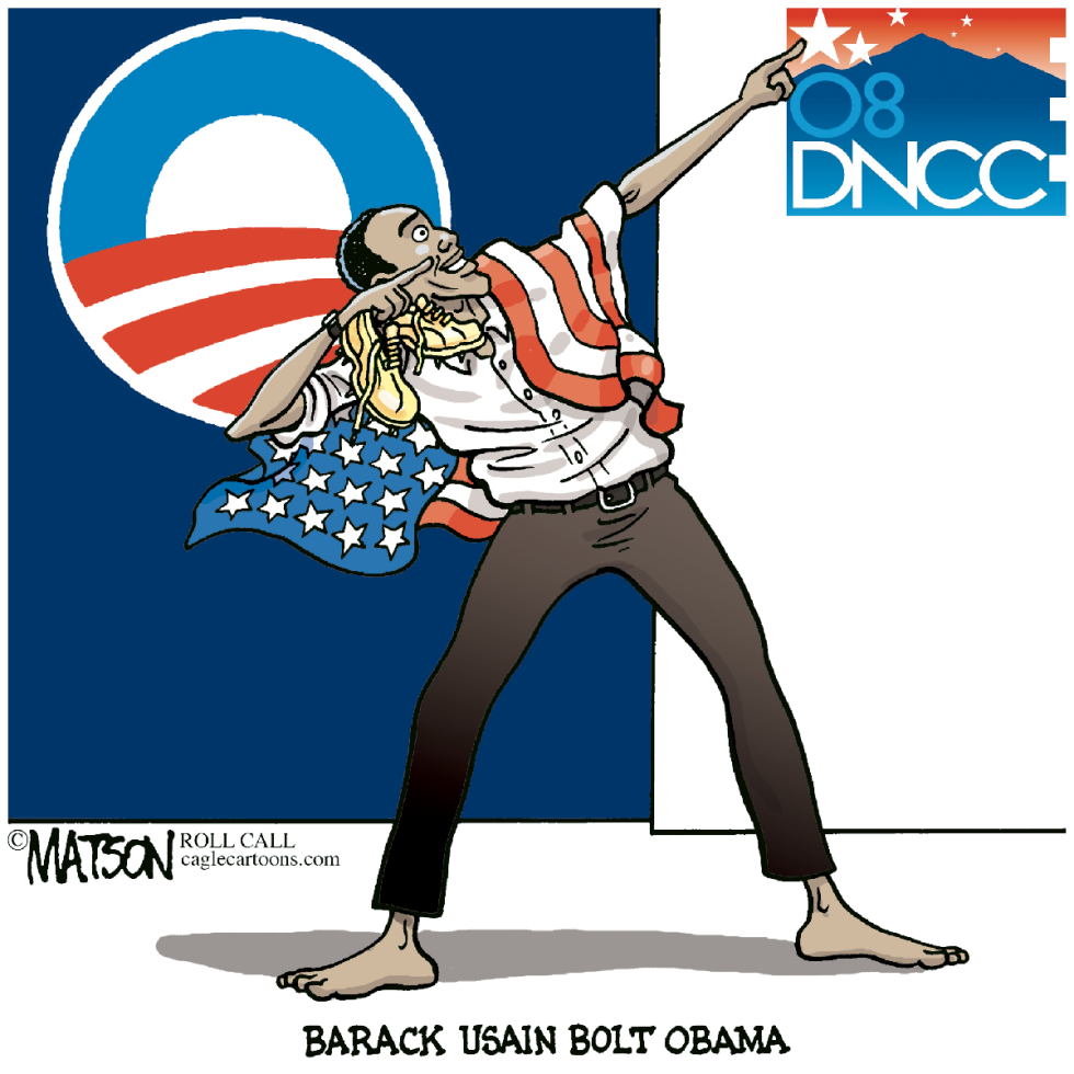 Barack Usain Bolt Obama-COLOR