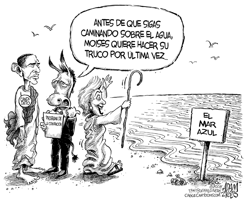 Despidiendose de la Convencion Democrata