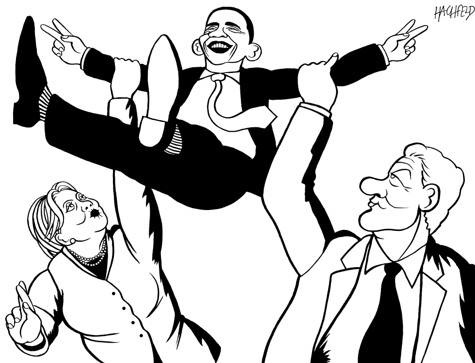 the Clintons and Obama