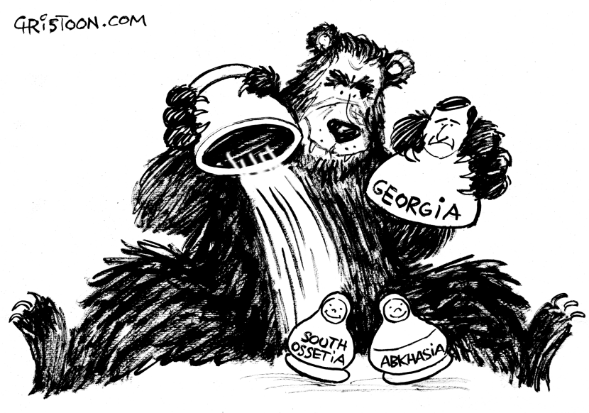 Russias new matryoshka dolls - B&W