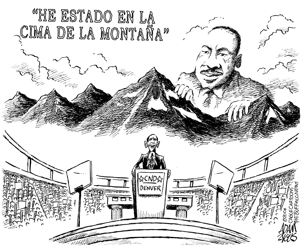 Obama en la Cima de la Montaña