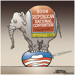 NOBAMA CONVENTION BOUNCE by R.J. Matson