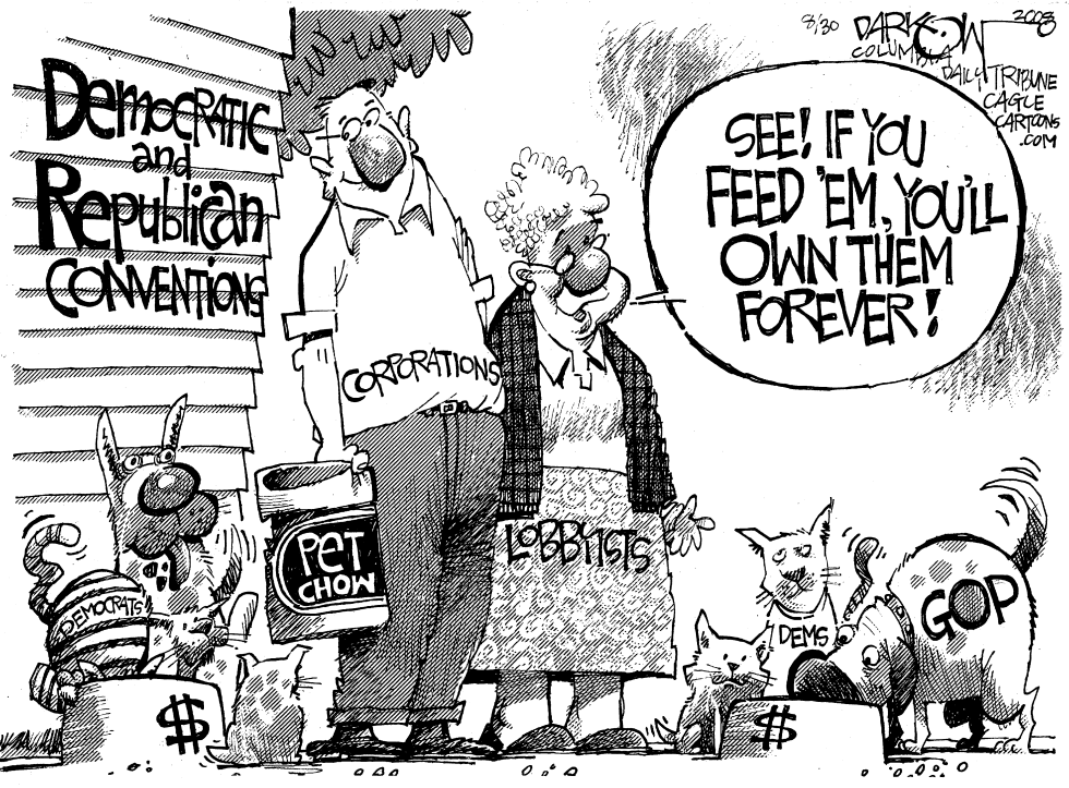 Bought and Spayed For Politicians