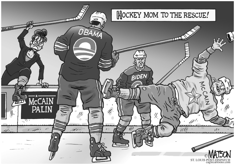  HOCKEY MOM RESCUES MCCAIN CAMPAIGN by RJ Matson