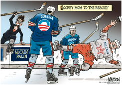 HOCKEY MOM RESCUES MCCAIN CAMPAIGN by R.J. Matson