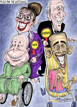 PUSH FOR THE WHITEHOUSE by Brian Adcock