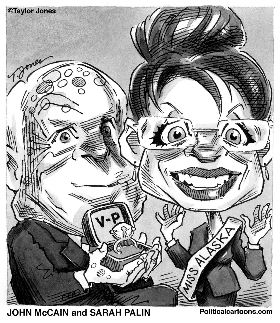  MCCAIN AND PALIN by Taylor Jones