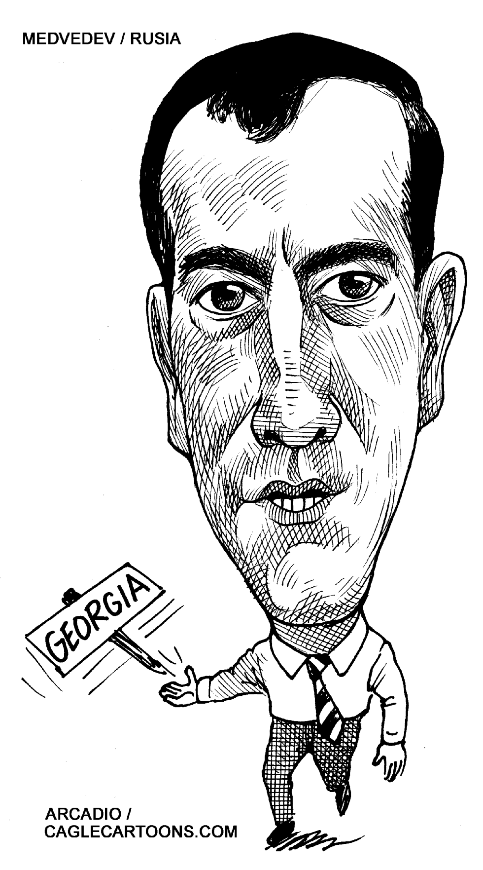 Dimitry Medvedev Rusia