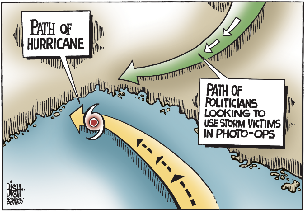 Hurricanes and politicians, COLOR