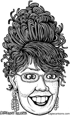 SARAH PALIN by Monte Wolverton