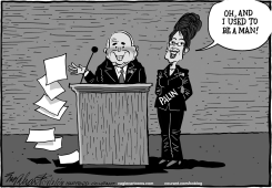 MCCAIN AND PALIN by Bob Englehart