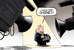 MCCAIN PREGNANCY  by Nate Beeler