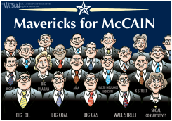 MAVERICKS FOR MCCAIN by R.J. Matson