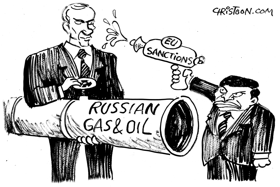 EU sanctions on Russia 2 - B&W