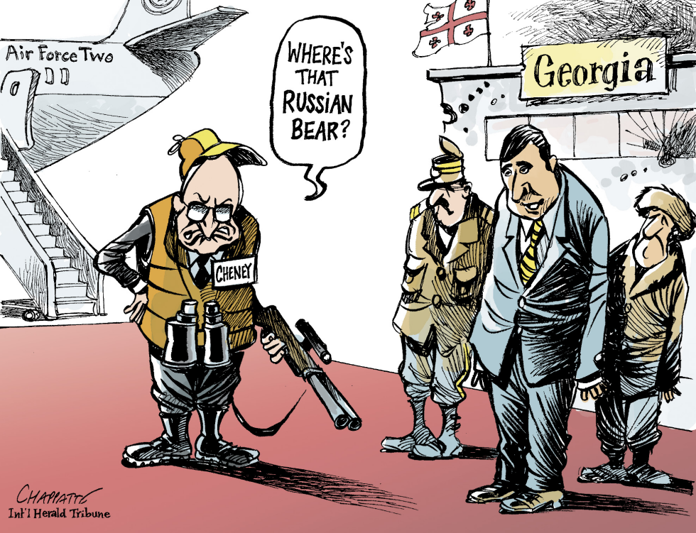 GEORGIA: CHENEY TO THE RESCUE