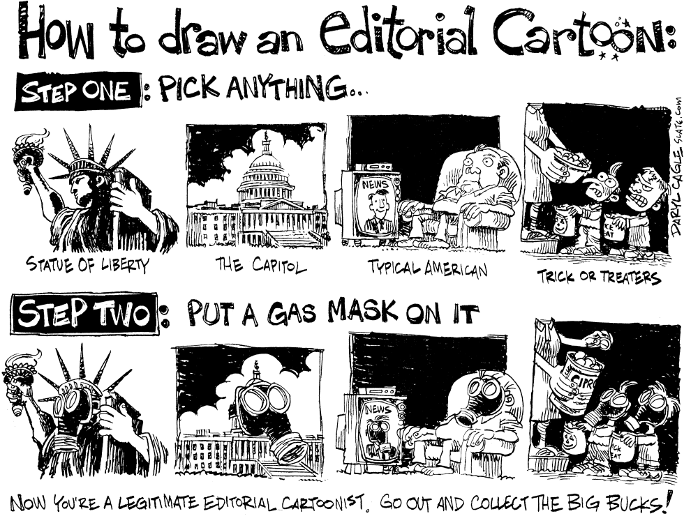  HOW DRAW CARTOON by Daryl Cagle