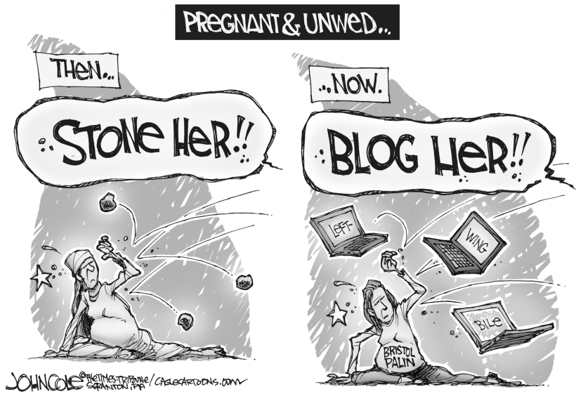 Unwed mothers BW