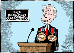 JOE LIEBERMAN /  by Bob Englehart