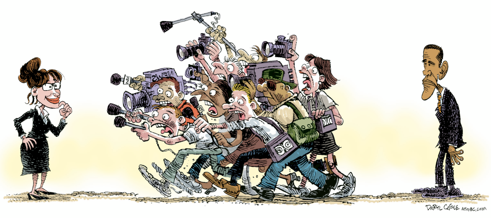 Obama Palin and the Press Color