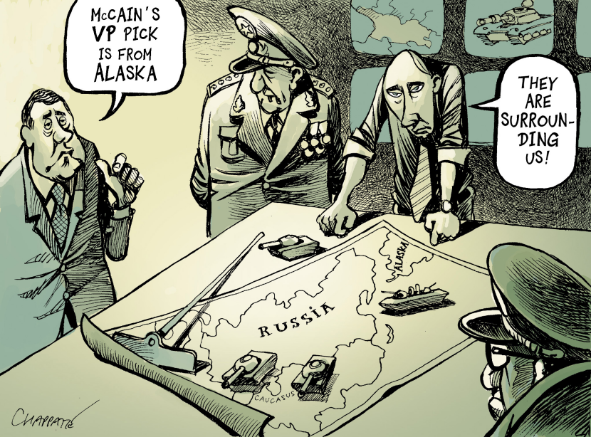 SARAH PALIN and COLD WAR