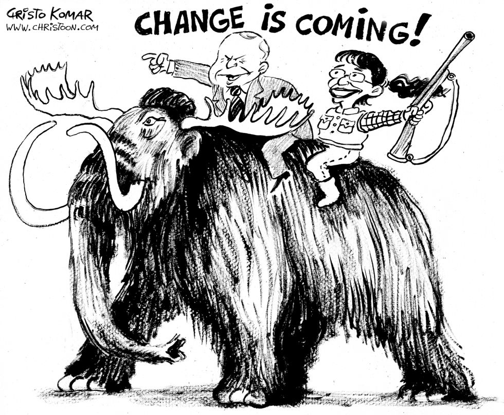 Change is coming - B&W