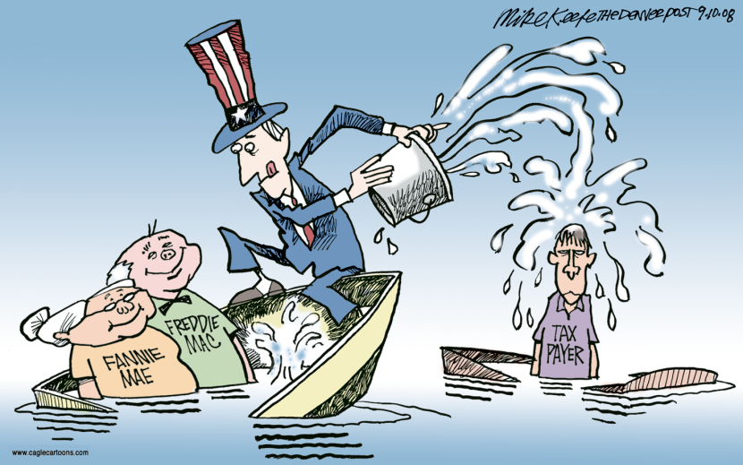 Fannie and Freddie Bailout COLOR
