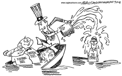 FANNIE AND FREDDIE BAILOUT by Mike Keefe
