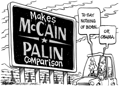 MCCAIN PALIN by John Trever