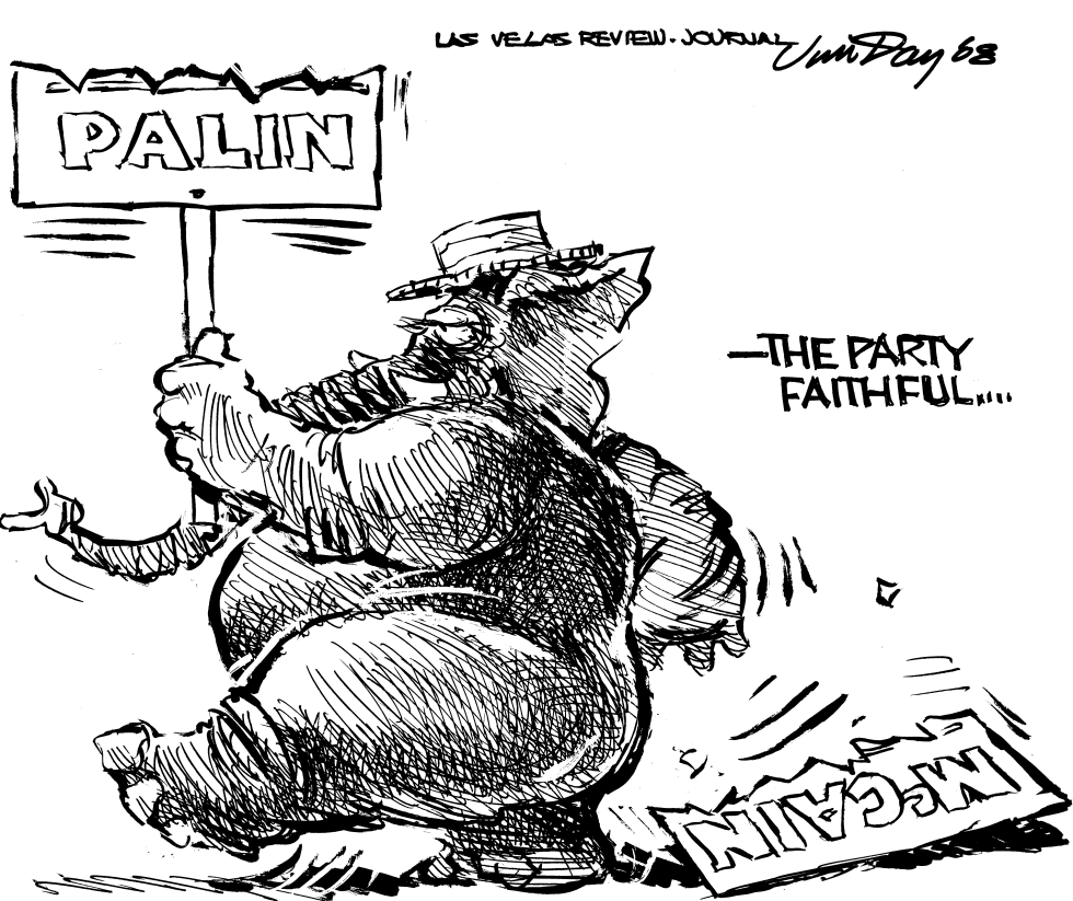 Palin and the party faithful