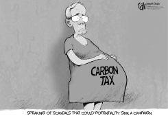 CANADA PREGNANT DION by Cam Cardow