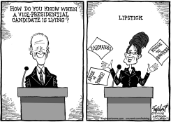 SARAH PALIN by Bob Englehart
