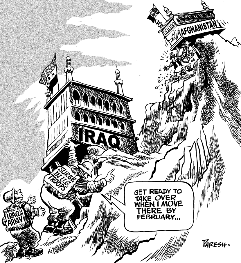 Cutting U.S. troops