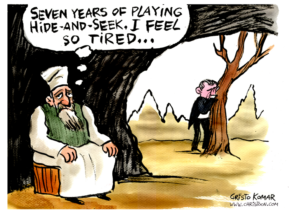Osama exhausted - COLOR