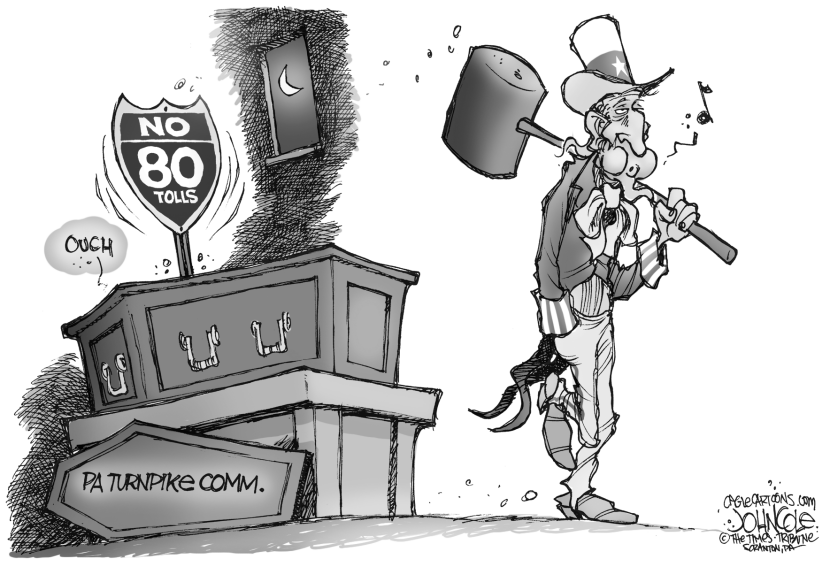 PA — I-80 tolls deep-sixed BW