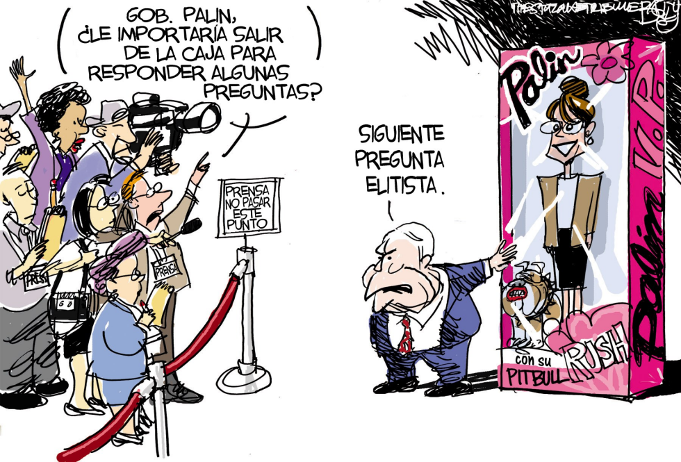  PALIN EMPACADA  by Pat Bagley