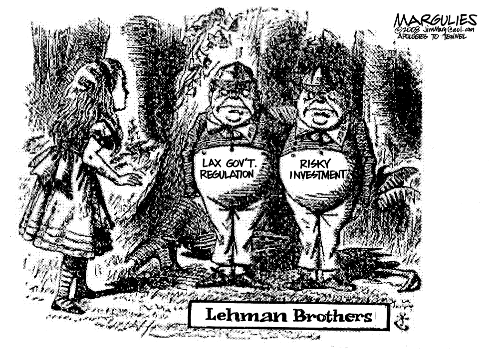LEHMAN BROTHERS by Jimmy Margulies